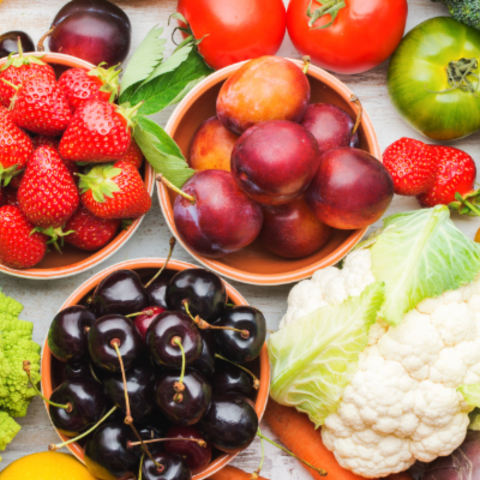 fruits et légumes d'été