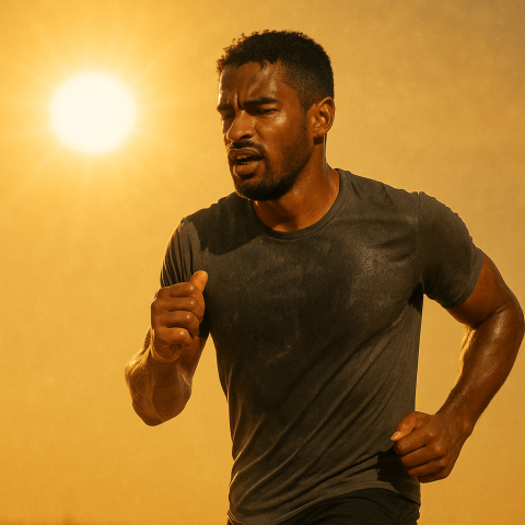 Sport forte chaleurs