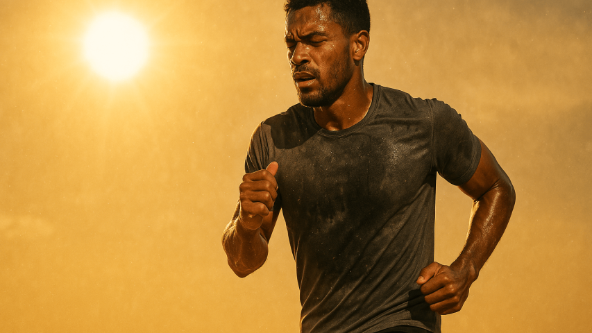 Sport forte chaleurs